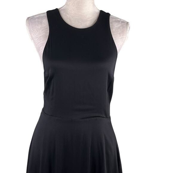UO Silence + Noise Dress Black 10 Open Back New - Picture 11 of 13
